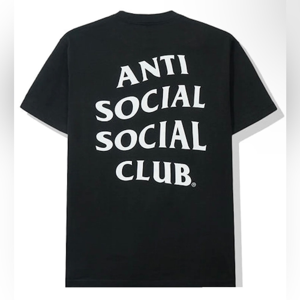 Anti Social Social Club Fragment Mind Games in Black Medium